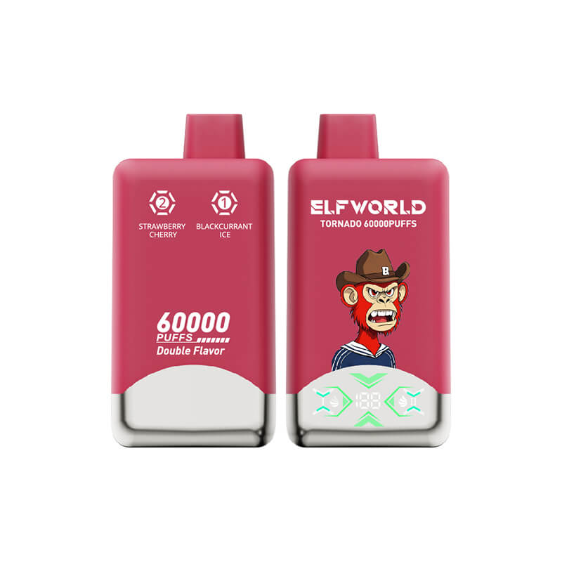 ELFWORLD TORNADO 60,000 PUFF 2 SABORES EN 1