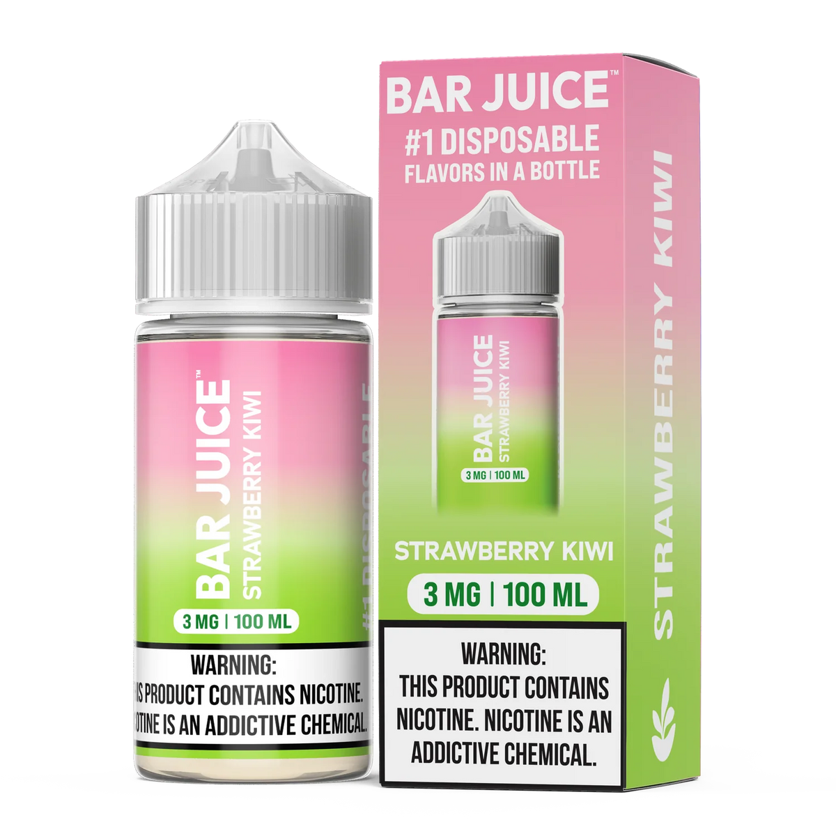 BAR JUICE STRAWBERRY KIWI 100ML