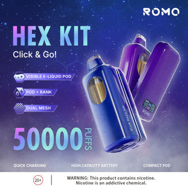 ROMO HEX 50,000 PUFF