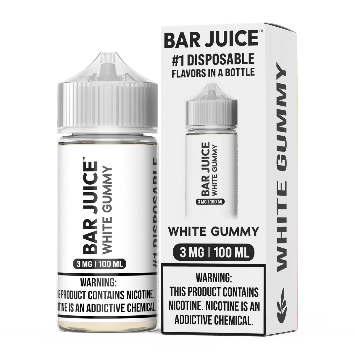 BAR JUICE WHITE GUMMY 100ML