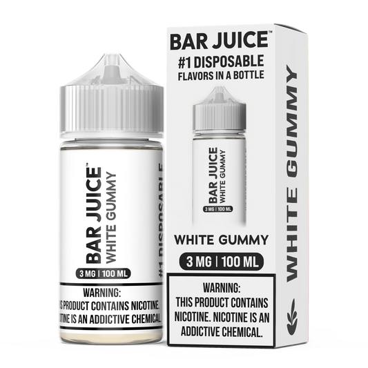 BAR JUICE WHITE GUMMY 100ML