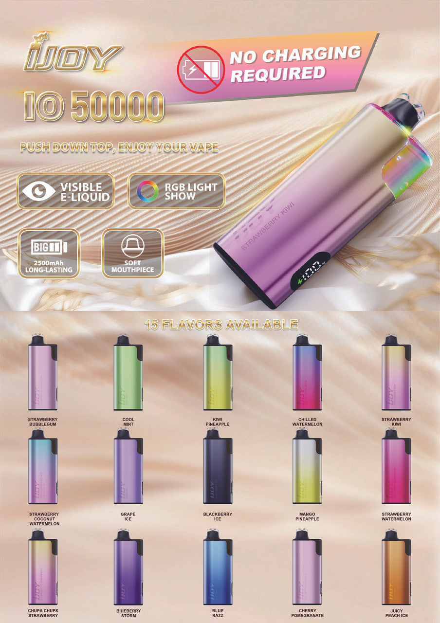 IJOY IO 50,000 (NO REQUIERE CARGARSE)